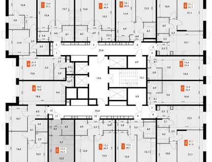 Студия, 26&nbsp;м²
