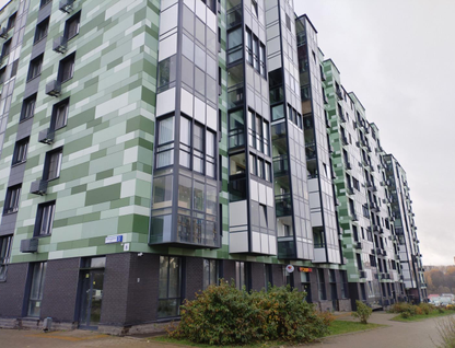 1-к. квартира, 33,8 м²