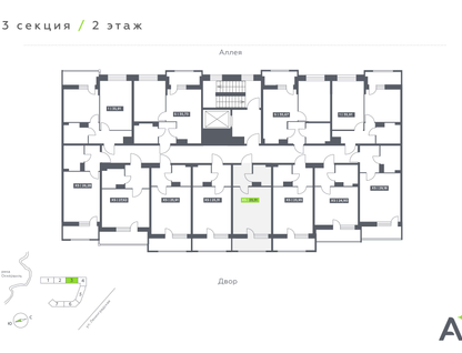 Студия, 25&nbsp;м²