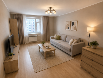 3-к. квартира, 72 м²