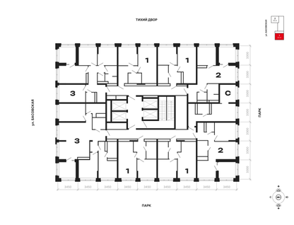 3-к. квартира, 81&nbsp;м²