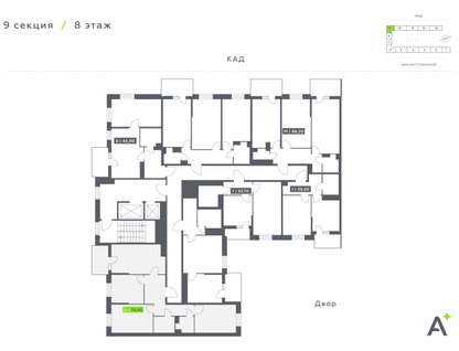 Студия, 76&nbsp;м²