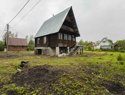 Двухэтажная дача, 54 м²