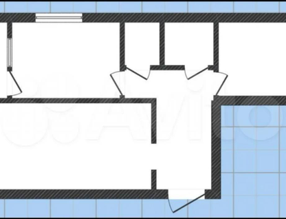 2-к. квартира, 56,4&nbsp;м²