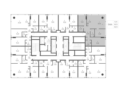 3-к. квартира, 100 м²