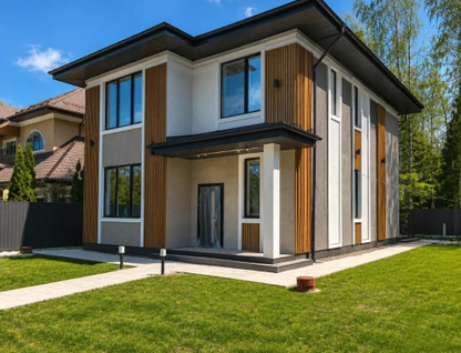 Двухэтажный дом, 194,7 м²