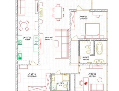 3-к. квартира, 137,6 м²