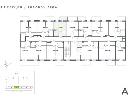 Студия, 26&nbsp;м²