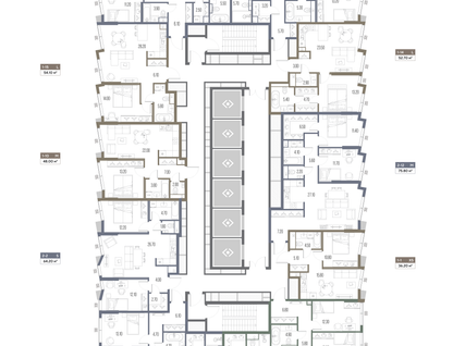 2-к. квартира, 81 м²