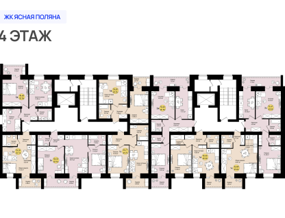 2-к. квартира, 66 м²