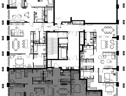 3-к. квартира, 114&nbsp;м²