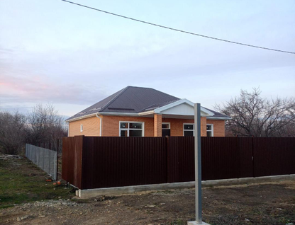Одноэтажный дом, 100 м²