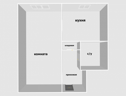 1-к. квартира, 28,5&nbsp;м²