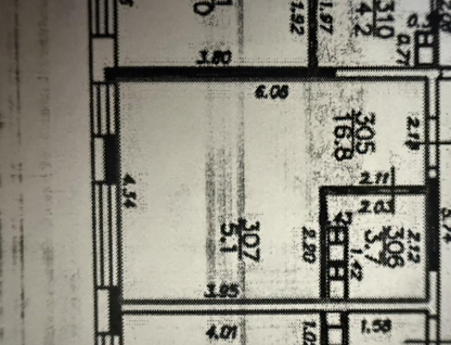 Студия, 25,6 м²