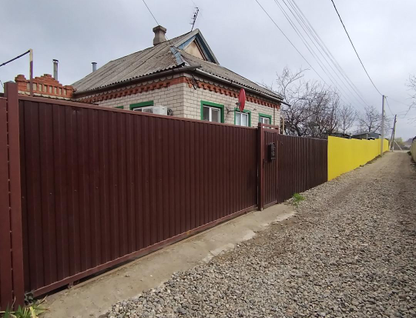 Одноэтажный дом, 61,2 м²