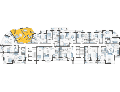 2-к. квартира, 62&nbsp;м²