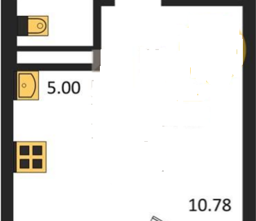 Студия, 26&nbsp;м²