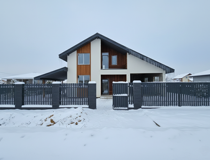 Двухэтажный дом, 161 м²