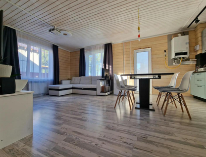 Двухэтажный коттедж, 107,3 м²