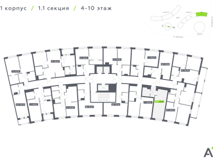 Студия, 28&nbsp;м²