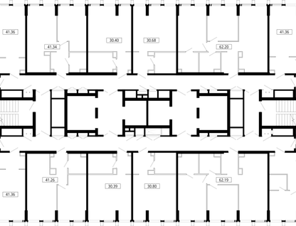 2-к. квартира, 65 м²