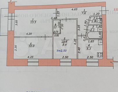 3-к. квартира, 49,8&nbsp;м²