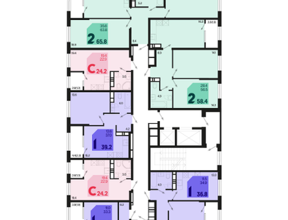 Студия, 25&nbsp;м²