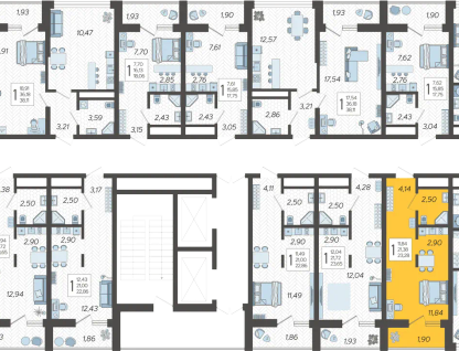 Студия, 23 м²