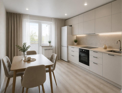 2-к. квартира, 55,4 м²