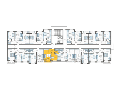 1-к. квартира, 32&nbsp;м²