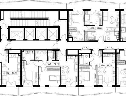 Студия, 34&nbsp;м²