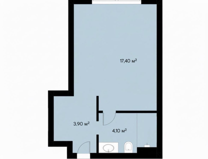 Студия, 25,4&nbsp;м²