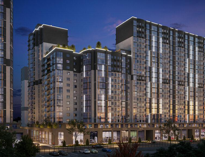 2-к. квартира, 58,4 м²