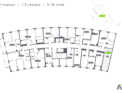 Студия, 28&nbsp;м²