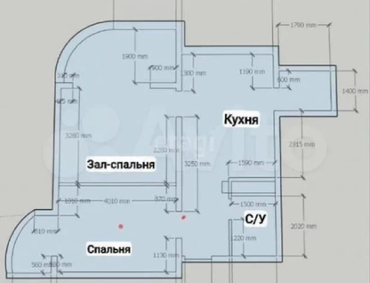 2-к. квартира, 53,7&nbsp;м²
