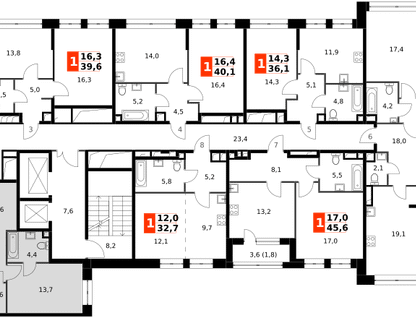 3-к. квартира, 84&nbsp;м²