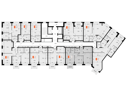 2-к. квартира, 68&nbsp;м²