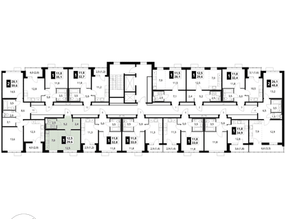 Студия, 29&nbsp;м²