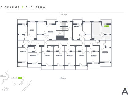 1-к. квартира, 35 м²