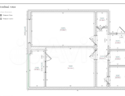 1-к. квартира, 44,1 м²