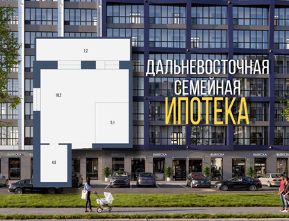 1-к. квартира, 31,5 м²