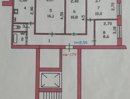 4-к. квартира, 75,9&nbsp;м²