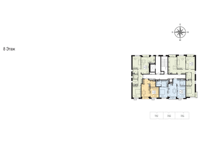 3-к. квартира, 84&nbsp;м²