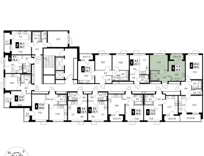 1-к. квартира, 35&nbsp;м²