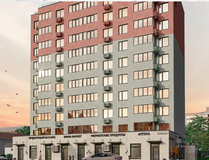 1-к. квартира, 37,7&nbsp;м²