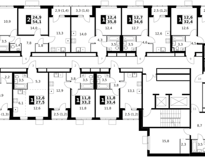 1-к. квартира, 37&nbsp;м²