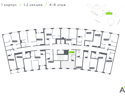 Студия, 31&nbsp;м²