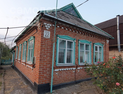 Одноэтажный дом, 63 м²