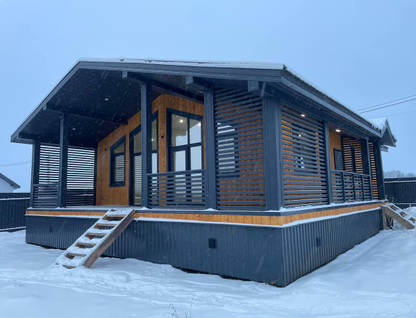 Одноэтажный дом, 140 м²