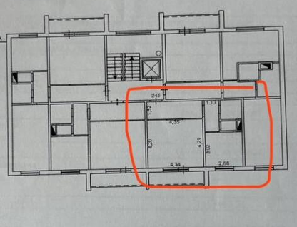 1-к. квартира, 40,4&nbsp;м²